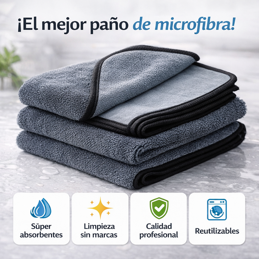 Bayeta Microfribras - Premium Profesional